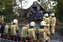 Grossfeuer Einfamilienhaus Siegburg Muehlengrabenstr P0922